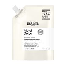 SHAMPOO REFILL L'ORÉAL PROFESSIONNEL METAL DETOX (REFILL DE SHAMPOO PARA TODO TIPO DE CABELLO CON QUIEBRE Y/O PROCESOS DE COLOR)